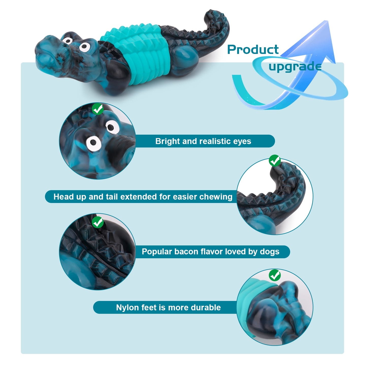 Dog Toys for Aggressive Chewers,Indestructible Dog Toys,Durable