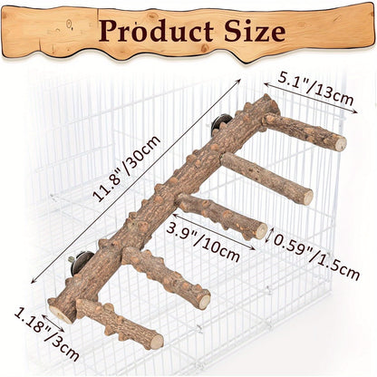 Bird Ladder Perch for Cage