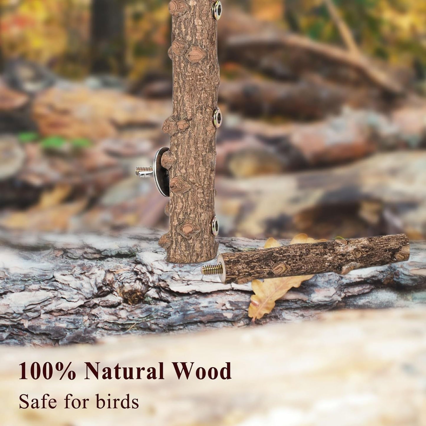 Bird Ladder Perch for Cage